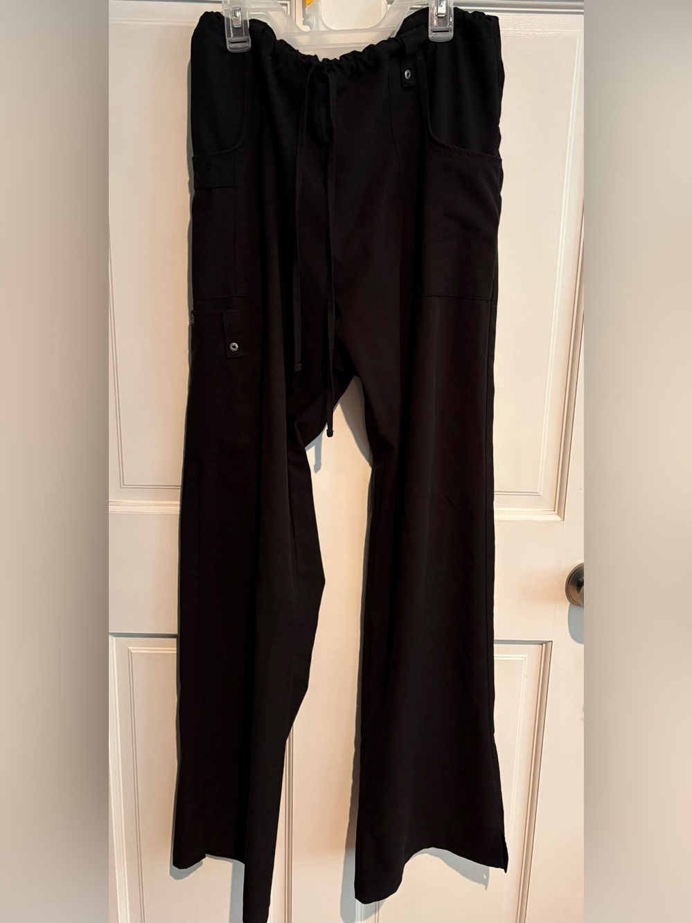 Dickies Women’s Extreme Stretch Midrise Drawstring Cargo Scrub Pants, Size M